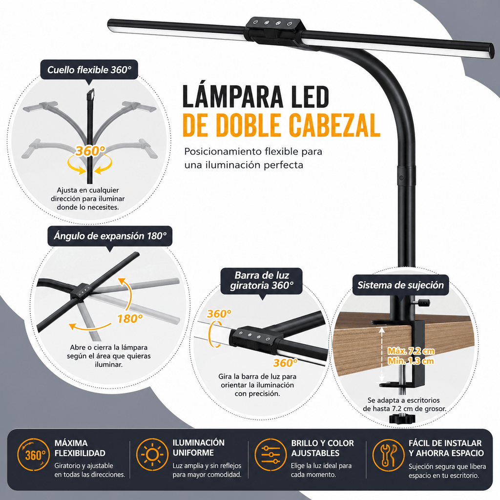 Lampara Lumix Pro 360